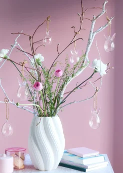 Conejitos para colgar de cristal (6 unidades)