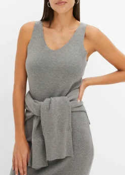 Conjunto de vestido de punto (2 piezas)