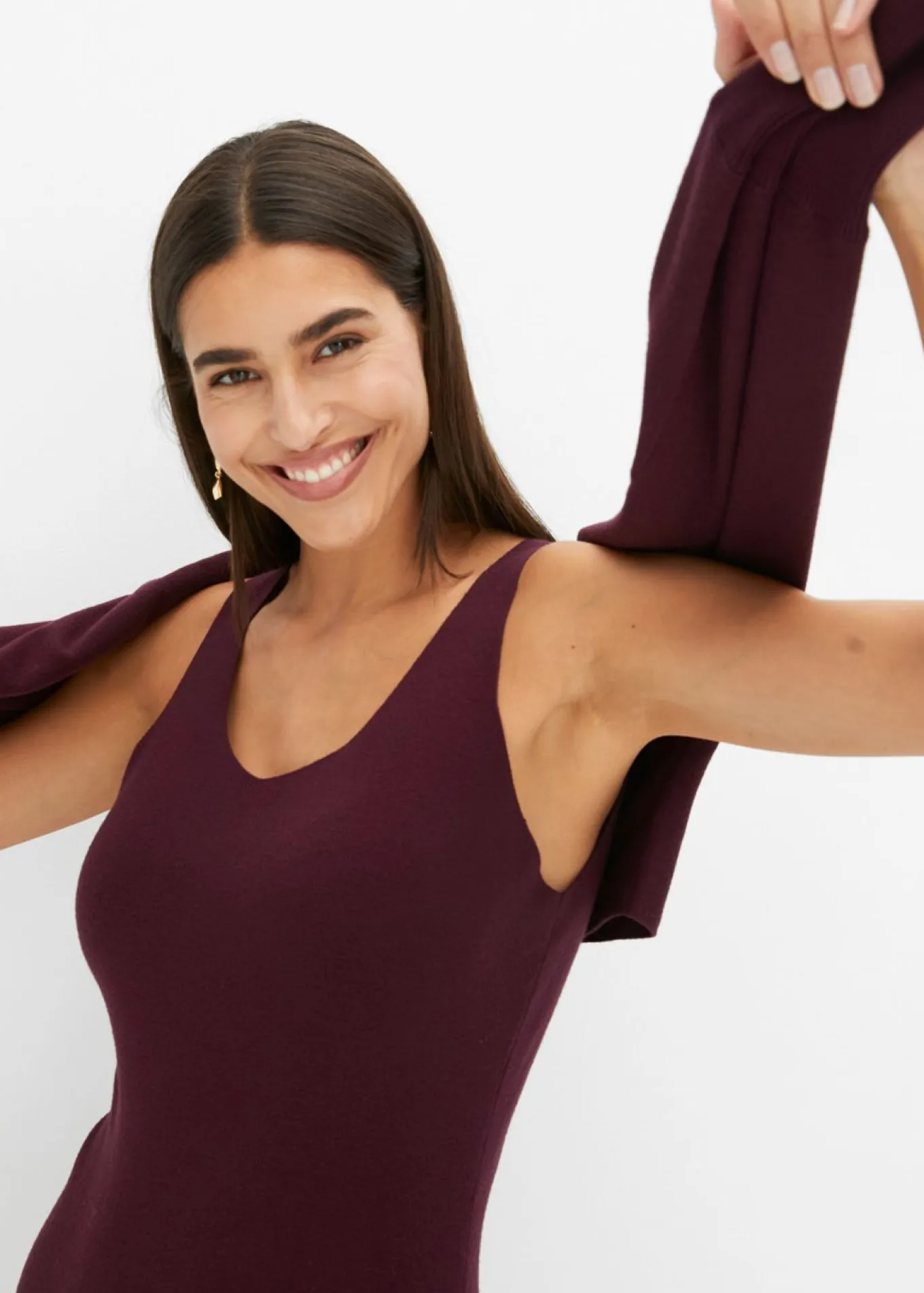 Conjunto de vestido de punto (2 piezas)