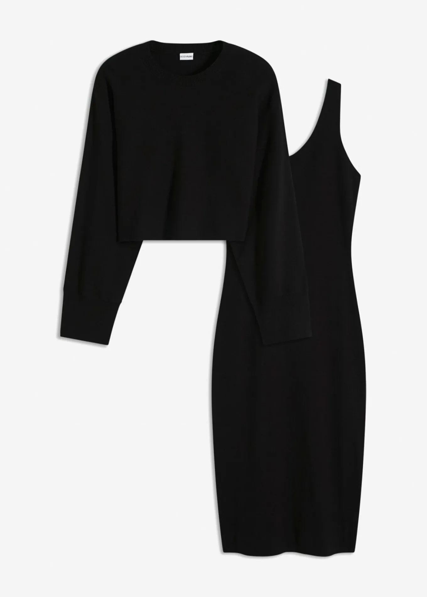 Conjunto de vestido de punto (2 piezas)