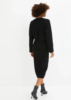 Conjunto de vestido de punto (2 piezas)