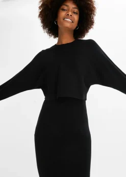 Conjunto de vestido de punto (2 piezas)