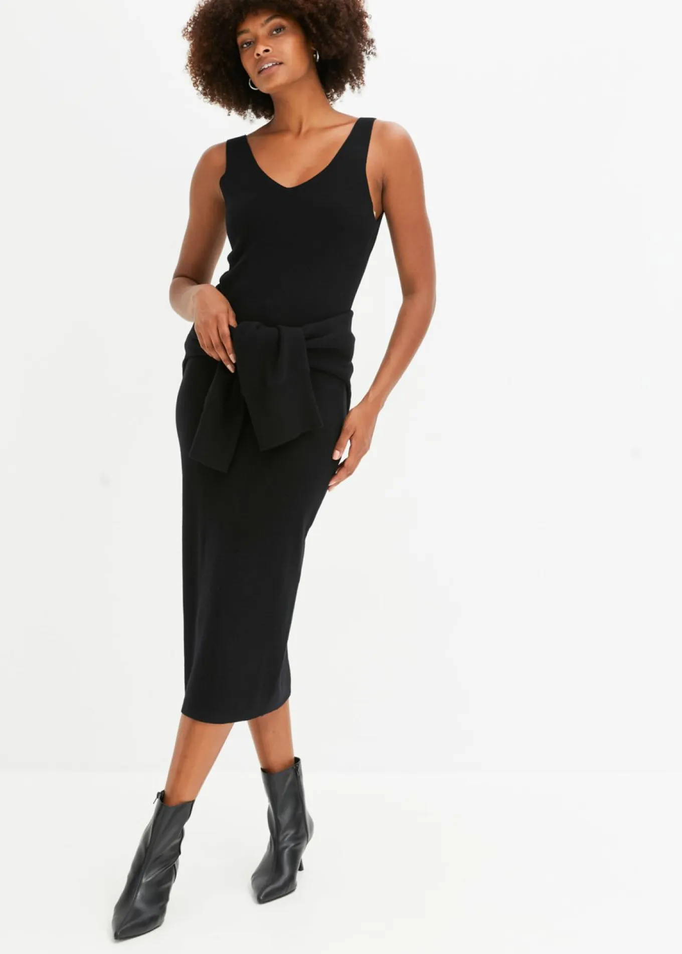 Conjunto de vestido de punto (2 piezas)