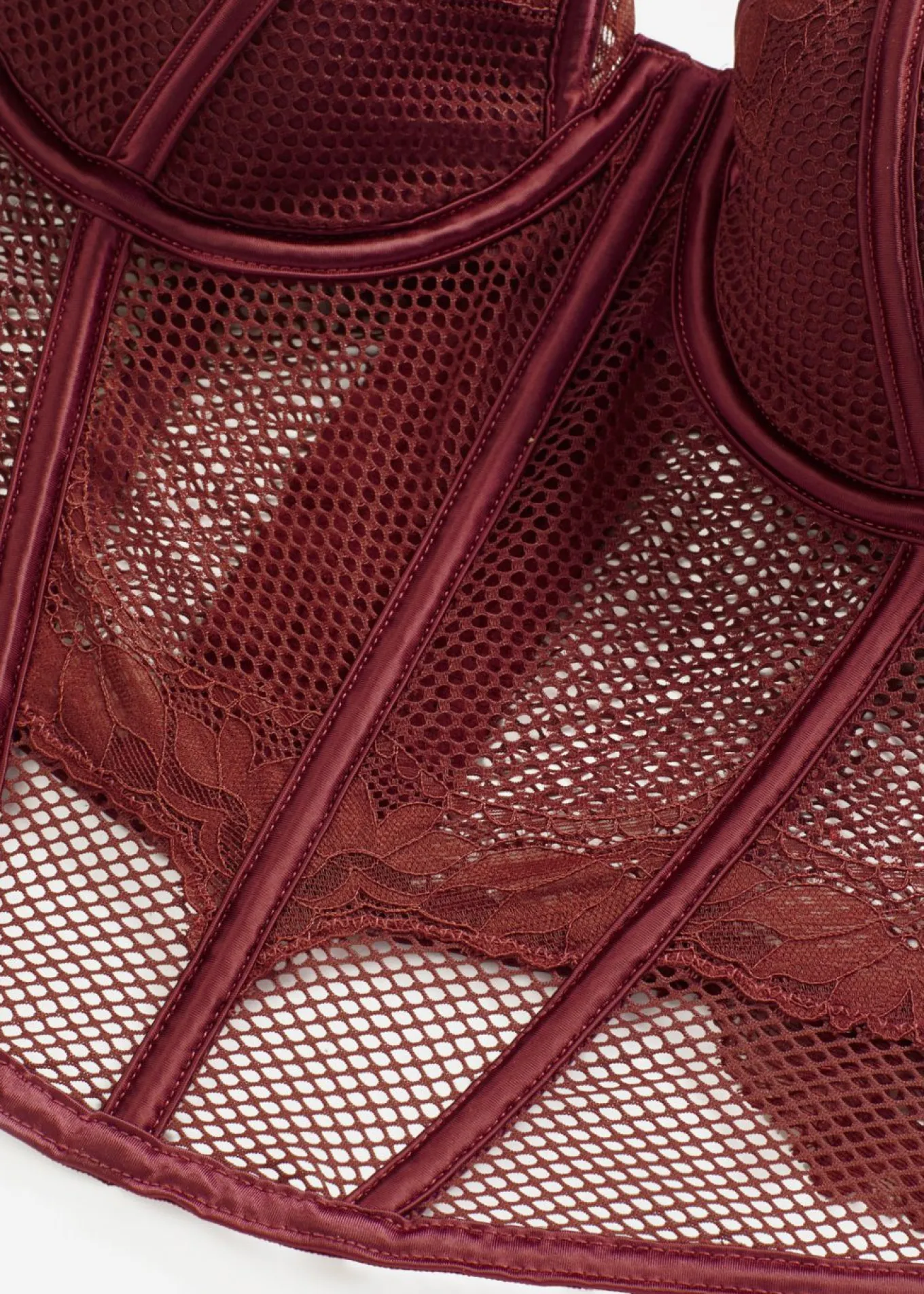 Corsé con encaje elegante