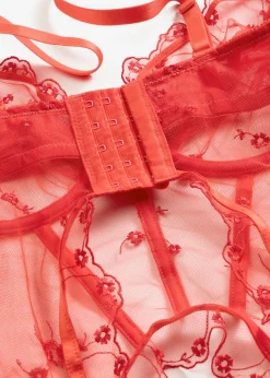 Corsé y tanga (conjunto de 2 piezas)