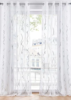 Cortina con estampado brillante (1 unidad)