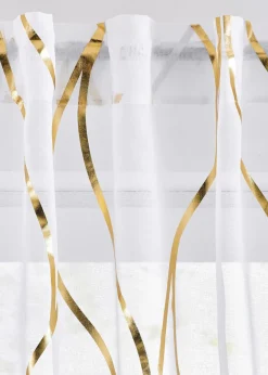 Cortina con estampado brillante (1 unidad)