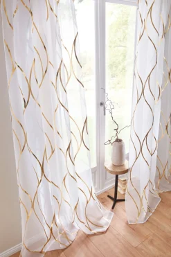 Cortina con estampado brillante (1 unidad)