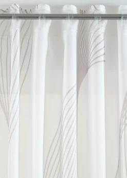 Cortina con estampado de ondas (1 unidad)