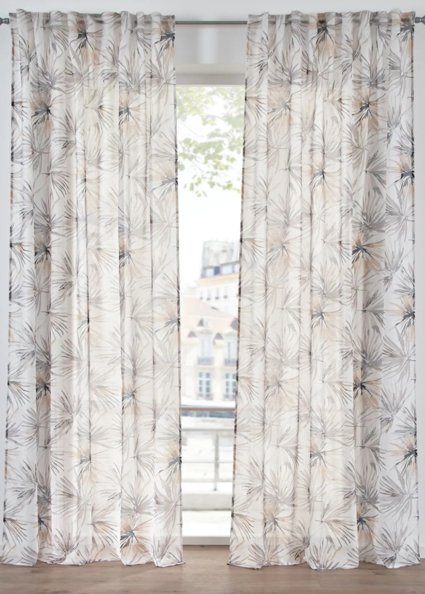 Cortina con estampado (1 unidad)