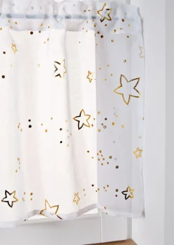 Cortina con estrellas brillantes