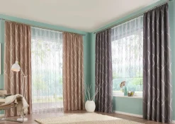 Cortina de jacquard