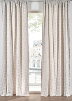 Cortina jacquard de algodón orgánico (1 unidad)