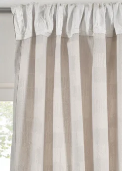 Cortina jacquard de algodón orgánico (1 unidad)