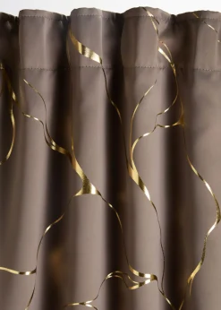 Cortina oscurecedora con estampado brillante (1 unidad)