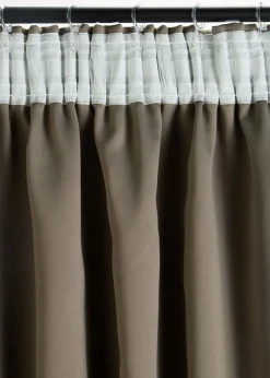 Cortina oscurecedora con estampado brillante (1 unidad)
