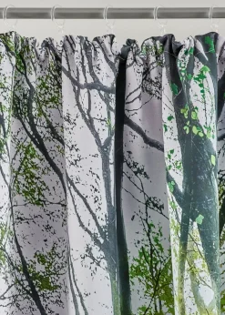 Cortina oscurecedora con motivo de bosque (1 unidad)