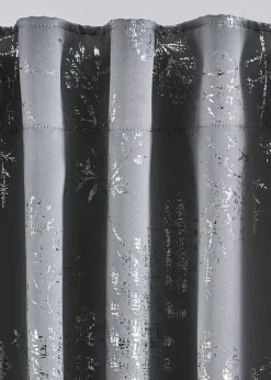 Cortina oscurecedora con patrón brillante (1 unidad)
