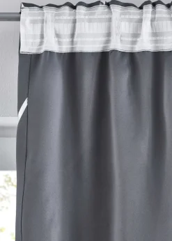 Cortina oscurecedora con estampado brillante (1 unidad)