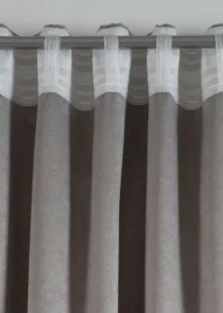 Cortina oscurecedora de jacquard (1 unidad)