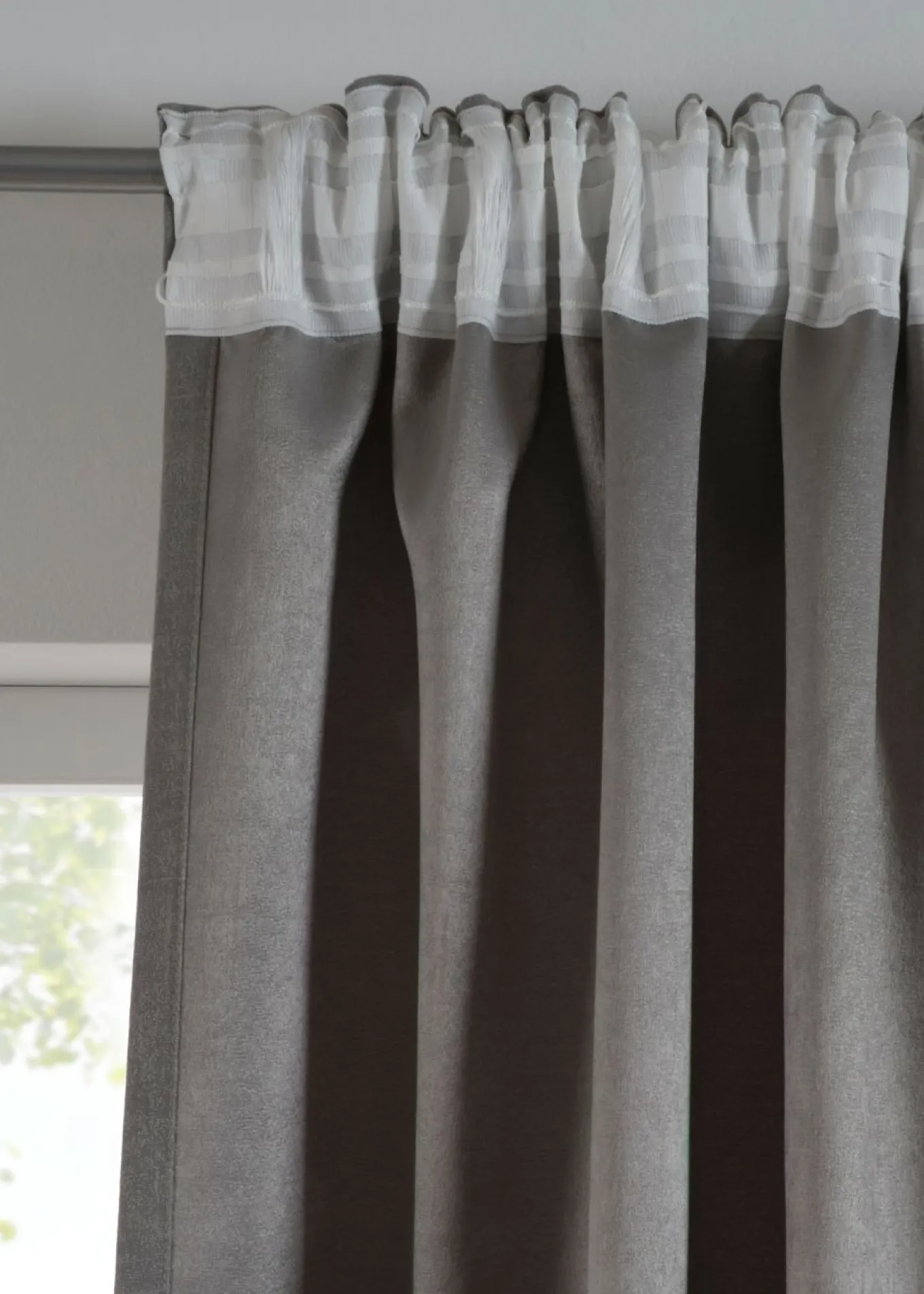 Cortina oscurecedora de jacquard (1 unidad)