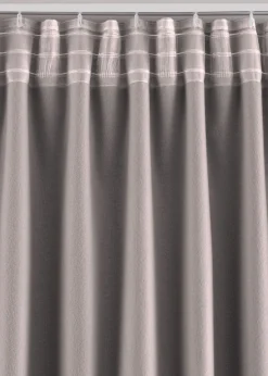 Cortina térmica con reverso de polar suave, también en largo extra (1 unidad)