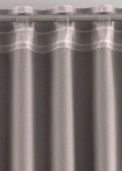 Cortina térmica con reverso de polar suave, también en largo extra (1 unidad)