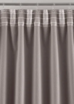 Cortina térmica con reverso de polar suave, también en largo extra (1 unidad)