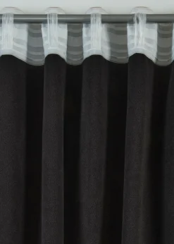 Cortina térmica con reverso polar negro (1 unidad)