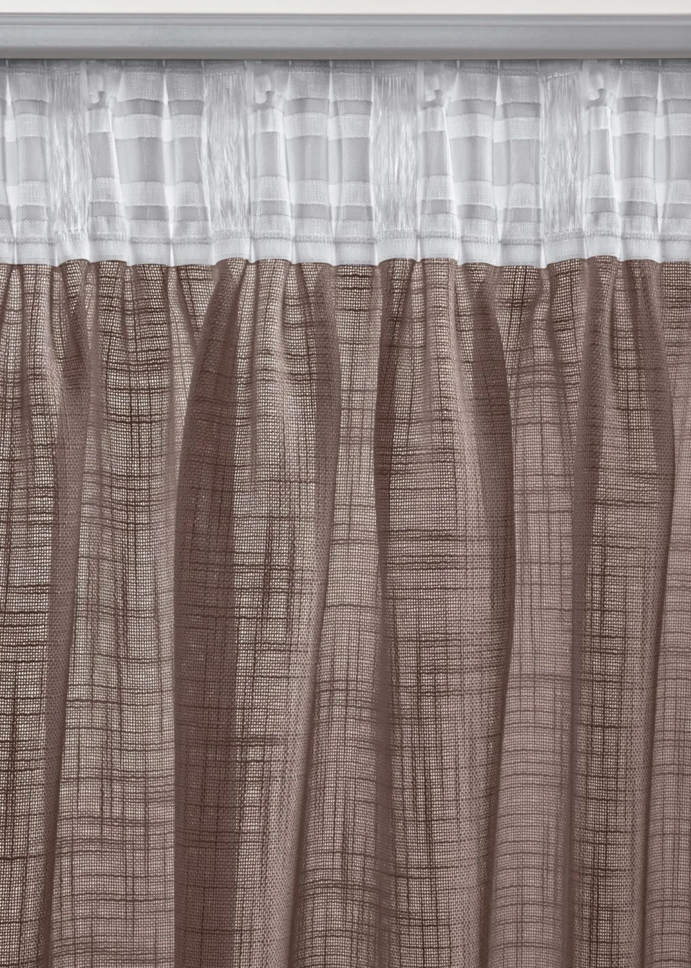 Cortinas con textura (2 unidades)