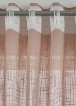 Cortinas con textura (2 unidades)