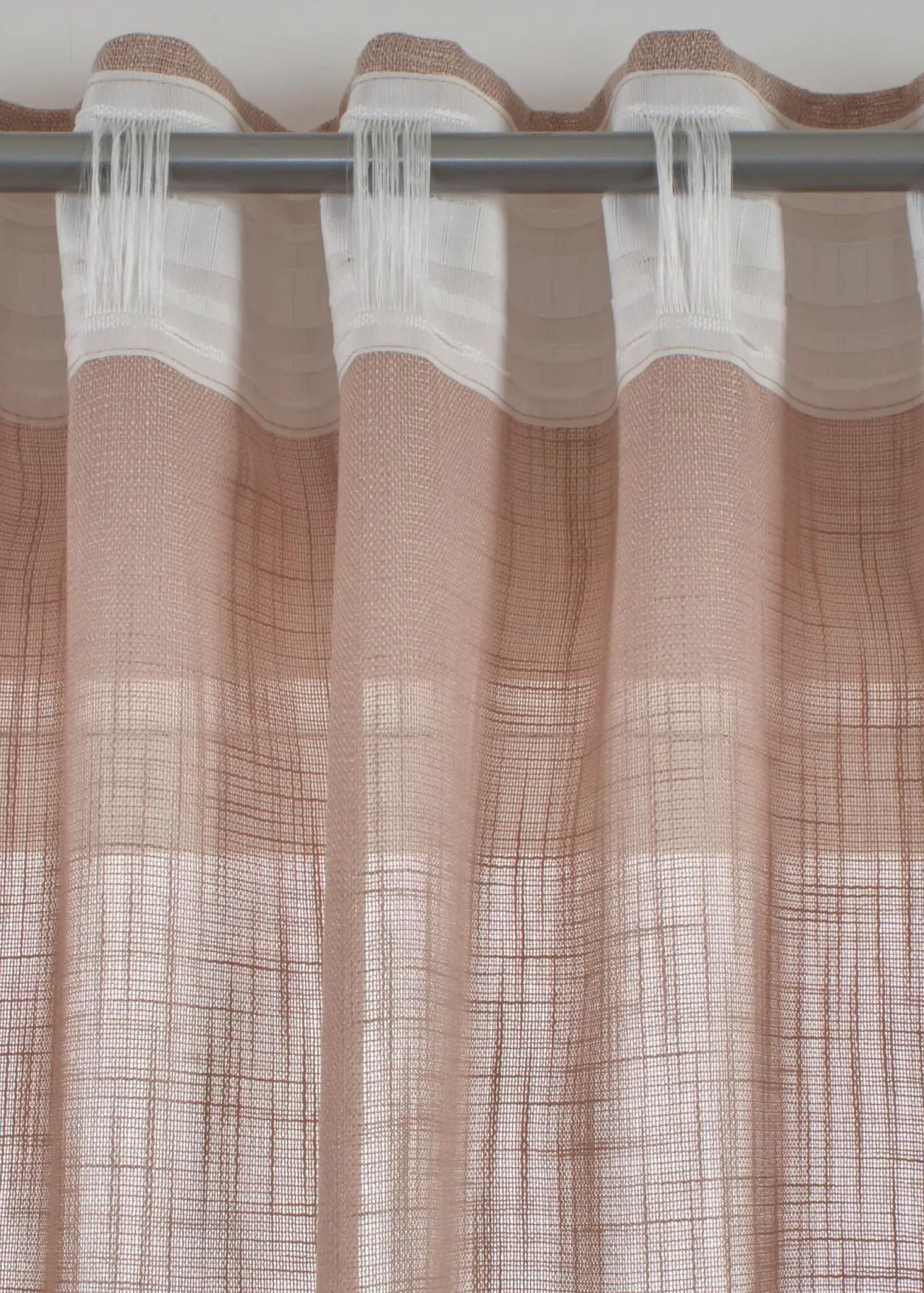 Cortinas con textura (2 unidades)