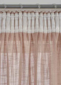 Cortinas con textura (2 unidades)