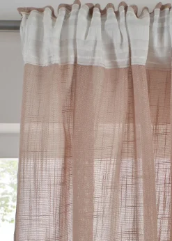 Cortinas con textura (2 unidades)