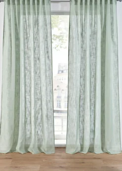 Cortinas con textura (2 unidades)