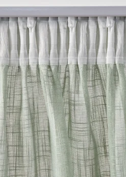 Cortinas con textura (2 unidades)