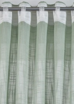 Cortinas con textura (2 unidades)