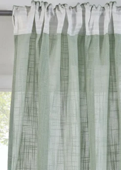 Cortinas con textura (2 unidades)