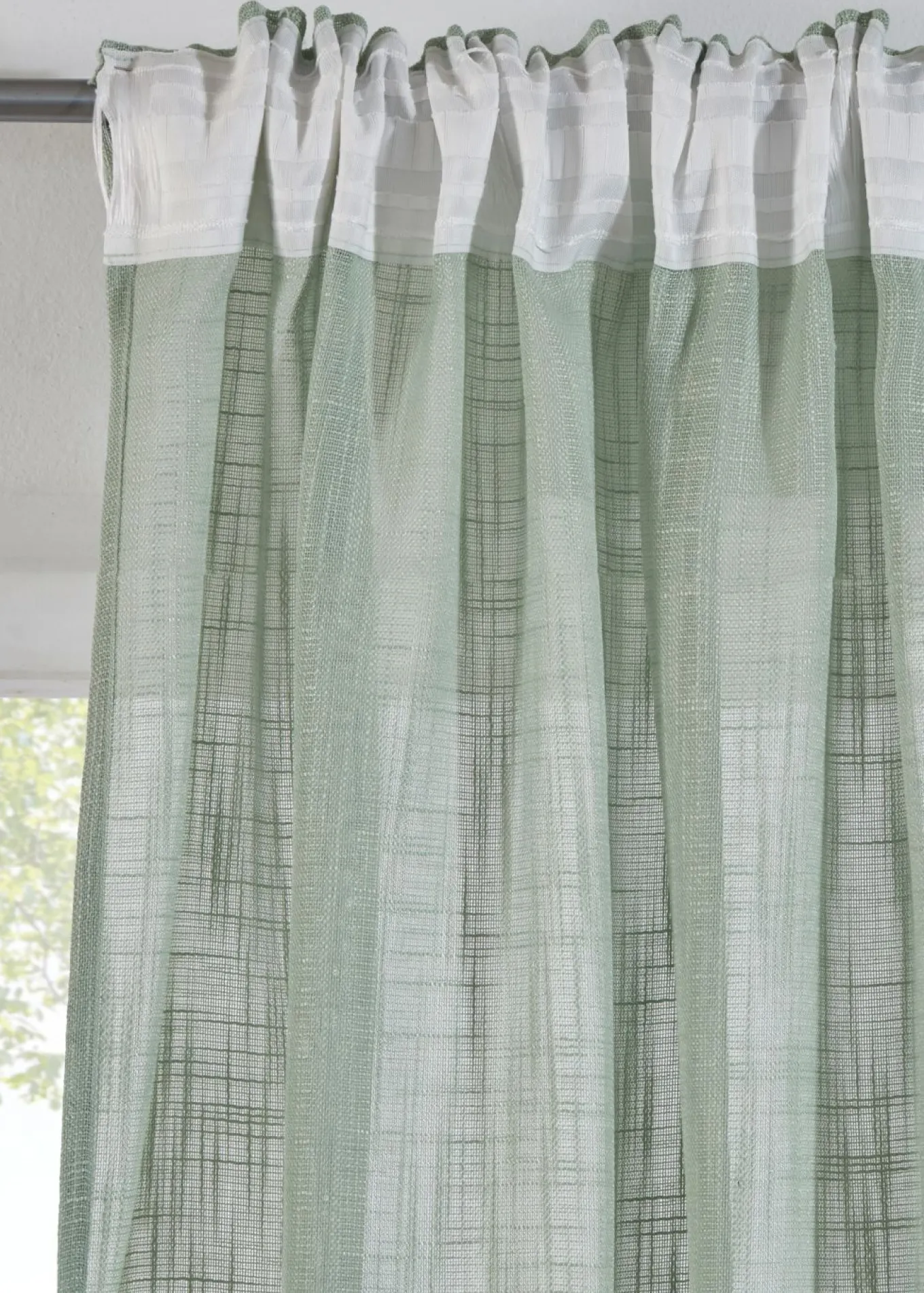 Cortinas con textura (2 unidades)