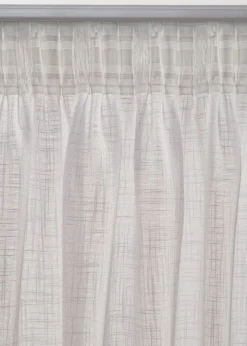 Cortinas con textura (2 unidades)