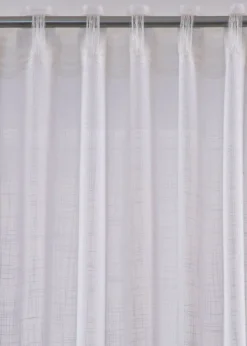 Cortinas con textura (2 unidades)