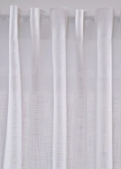 Cortinas con textura (2 unidades)