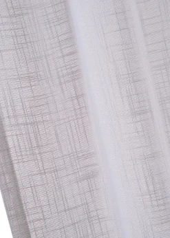 Cortinas con textura (2 unidades)