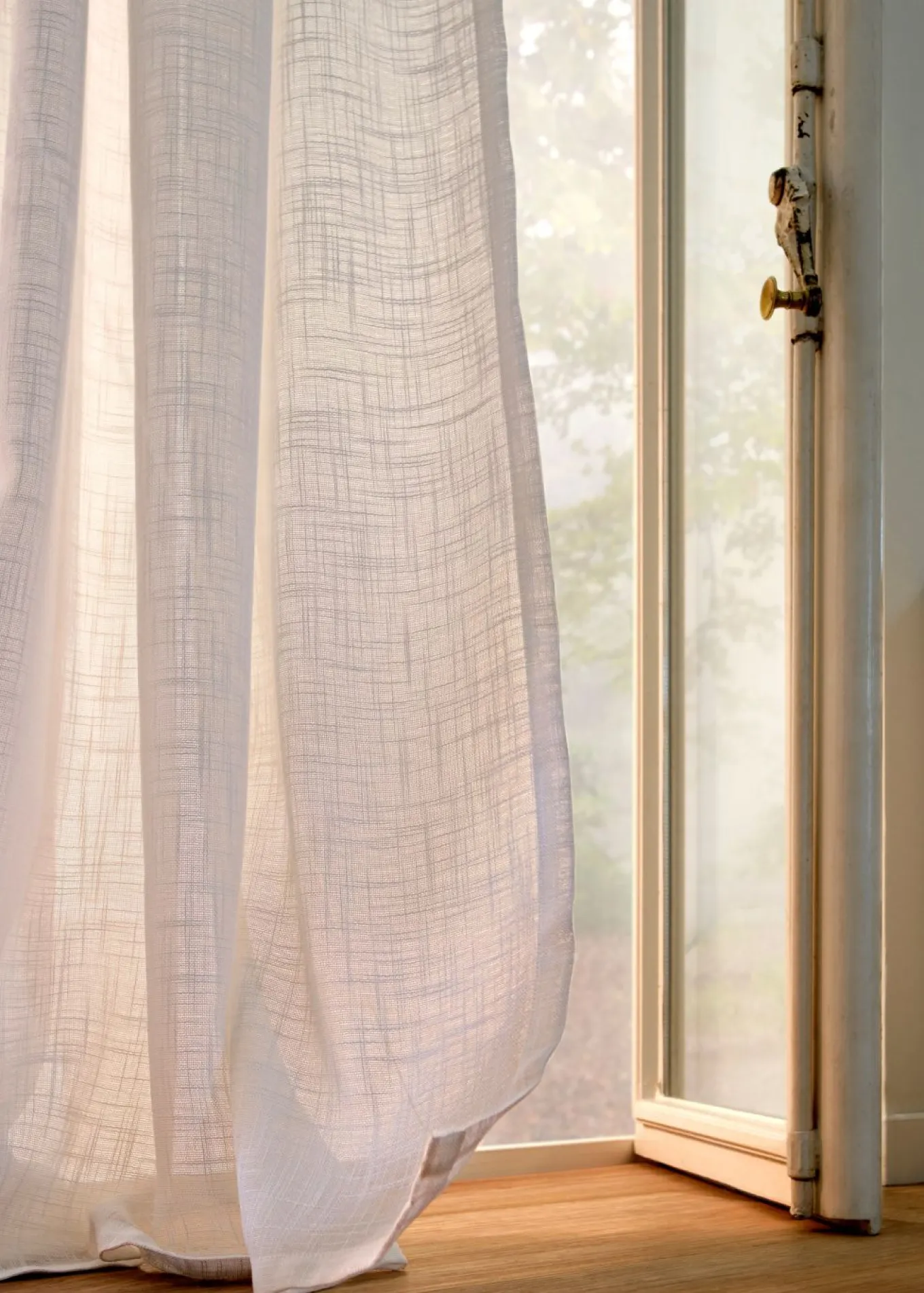 Cortinas con textura (2 unidades)