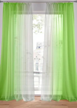 Cortinas de gasa ligera, también en tamaño extralargo (2 unidades)