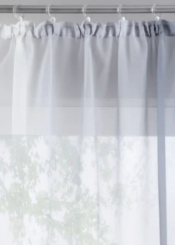 Cortinas de gasa ligera, también en tamaño extralargo (2 unidades)