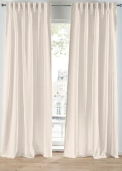Cortinas de material reciclado (2 unidades)