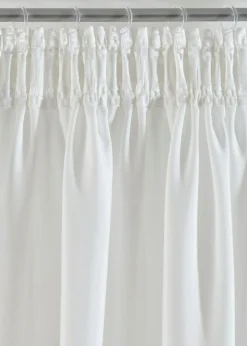 Cortinas de material reciclado (2 unidades)