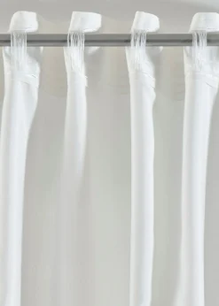 Cortinas de material reciclado (2 unidades)