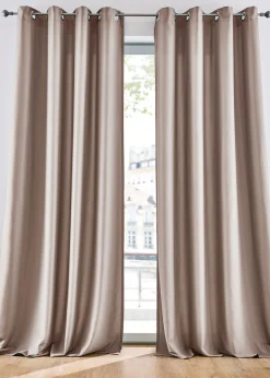 Cortinas de microfibra de fácil cuidado (2 unidades)